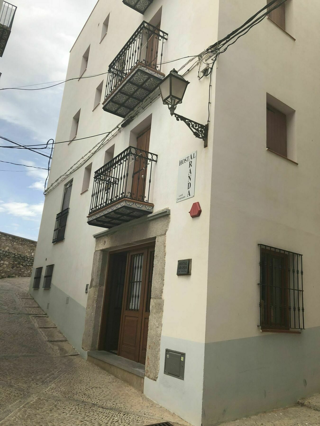 Hostal Aranda Peniscola Bagian luar foto